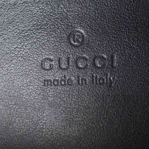 Gucci GG Matelasse Leather Bag Chain Crossbody Handbag Black - Picture 8 of 9